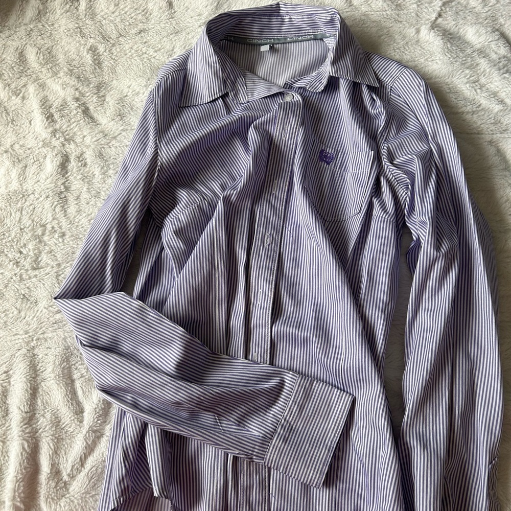 Cinch Purple Rodeo Shirt